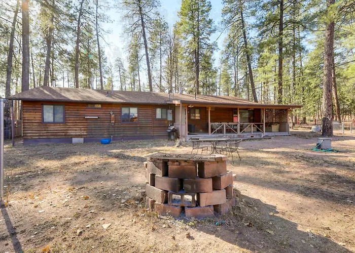 16 Mi To Mogollon Rim: W/ Deck In Payson! Holiday home Kohls Ranch